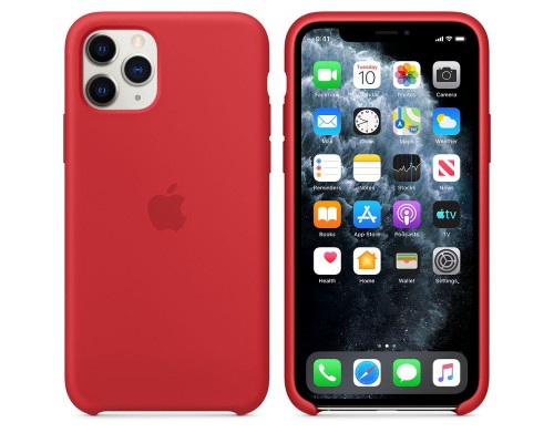 Чохол Silicone Case для iPhone 11 Pro Max Red