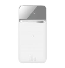 Внешний аккумулятор Baseus Magnetic Wireless 20W 10000 mAh White (PPMT-02)