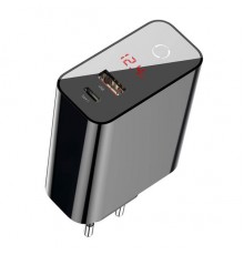 Зарядний пристрій Baseus Speed PPS QC 45W Type-C+USB Black (CCFSEU907-01)