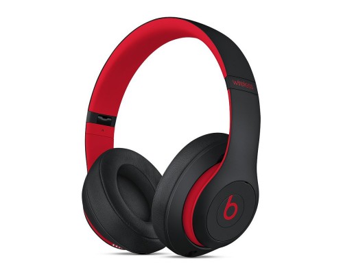 Навушники Beats Studio 3 Wireless Over-Ear Headphones - Defiant Black-Red (MRQ82)