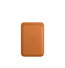Чохол-гаманець для iPhone Leather Wallet with MagSafe Golden Brown (MM0Q3)