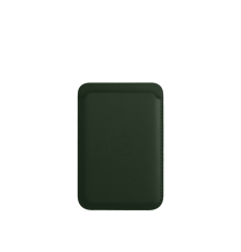 Чохол-гаманець для iPhone Leather Wallet with MagSafe Sequoia Green (MM0X3)