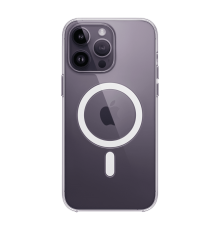 Чохол прозорий iPhone 14 Pro Max Clear Case with MagSafe (MPU73)