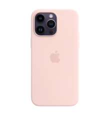 Чохол силіконовий iPhone 14 Pro Max Silicone Case with MagSafe Chalk Pink (MPTT3)