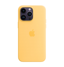 Чохол силіконовий iPhone 14 Pro Max Silicone Case with MagSafe Sunglow (MPU03)