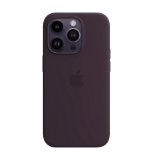 Чохол силіконовий iPhone 14 Pro Silicone Case with MagSafe Elderberry (MPTK3)