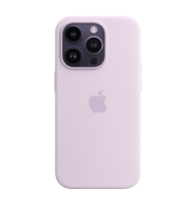 Чохол силіконовий  iPhone 14 Pro Silicone Case with MagSafe Lilac (MPTJ3)