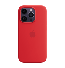 Чохол силіконовий iPhone 14 Pro Silicone Case with MagSafe (PRODUCT)RED (MPTG3)