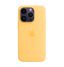 Чохол силіконовий iPhone 14 Pro Silicone Case with MagSafe Sunglow (MPTM3)