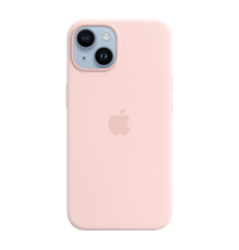 Чохол силіконовий iPhone 14 Silicone Case with MagSafe Chalk Pink (MPRX3)