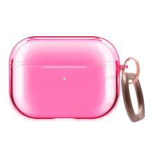 Чехол Elago Clear Case для Airpods Pro Neon Hot Pink (EAPPCL-HANG-NHPK)