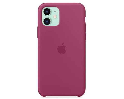 Чохол Silicone Case для iPhone 11 Pomegranate