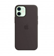 Чехол Silicone Case with MagSafe для iPhone 12 mini Black (MHKX3)