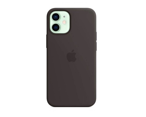 Чохол Silicone Case with MagSafe для iPhone 12 mini Black (MHKX3)