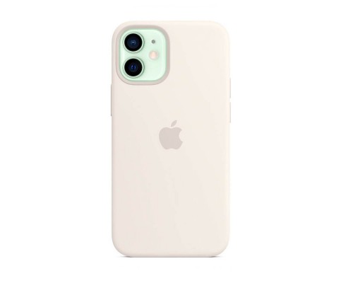 Чохол Silicone Case with MagSafe для iPhone 12 mini White (MHKV3)