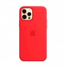 Чохол Silicone Case with MagSafe для iPhone 12 Pro Max (PRODUCT)RED (MHLF3)