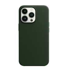 Чохол Leather Case with MagSafe для iPhone 13 Pro Sequoia Green (MM1G3)