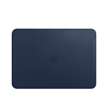 Чехол Apple Leather Sleeve для MacBook Pro 13 Midnight Blue (MRQL2)