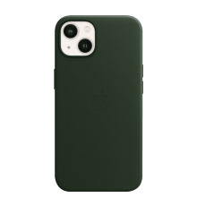Чохол Leather Case with MagSafe для iPhone 13 Sequoia Green (MM173)