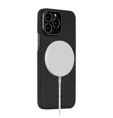 Чохол Pitaka MagEZ Case 2 Twill для iPhone 13 Pro Black/Grey (KI1301P)
