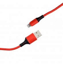 Кабель Puzoo Sport Anti-Winding Lightning to USB Red 1 м (P33/R)