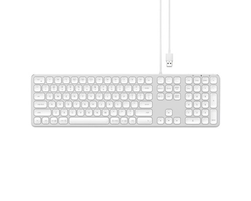 Клавіатура Satechi Aluminum USB Wired Keyboard Silver US (ST-AMWKS)