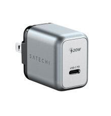 Адаптер живлення Satechi PD Wall Charger 20W USB-C Space Gray (ST-UC20WCM-EU)
