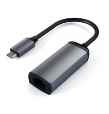 Адаптер Satechi Type-C Ethernet Adapter Space Grey (ST-TCENM)
