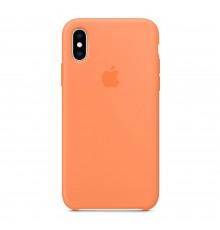 Чохол Silicone Case для iPhone XS Papaya