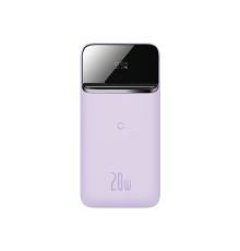 Внешний аккумулятор Baseus Magnetic Wireless 20W 10000mAh Purple (PPCX010005)