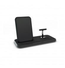 Безпровідний ЗП Zens Stand+Dock Aluminium Wireless Charger 20W Black (ZEDC06B/00)
